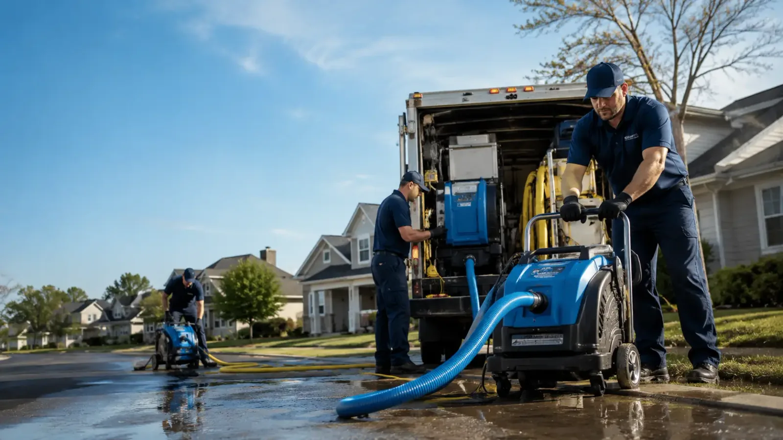 Flood Damage Cleanup in Grant Town, WV